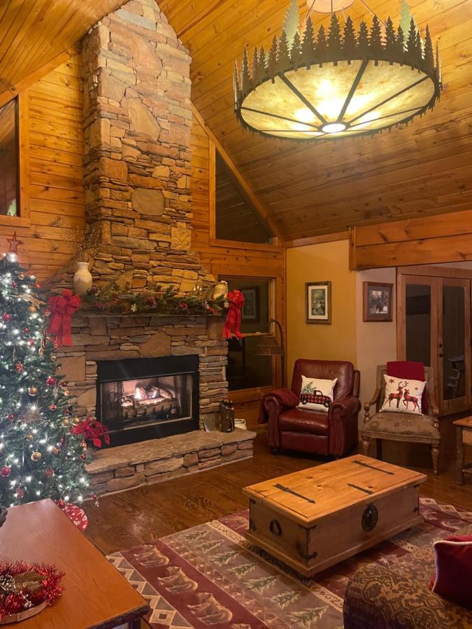 Cozy Creekfront Family Cabin-Pet Friendly -Gamerm-Hot Tub Hiawassee Eksteriør billede