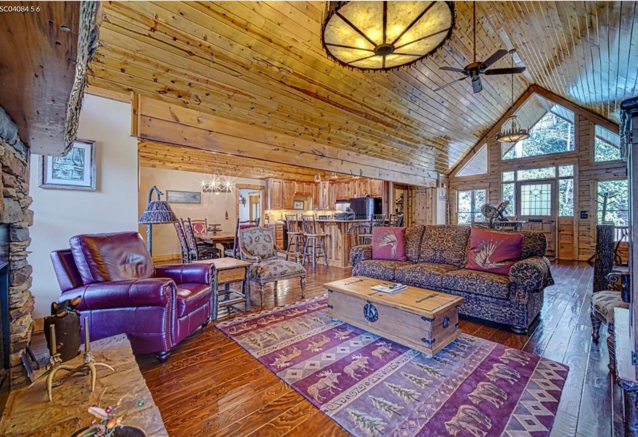 Cozy Creekfront Family Cabin-Pet Friendly -Gamerm-Hot Tub Hiawassee Eksteriør billede